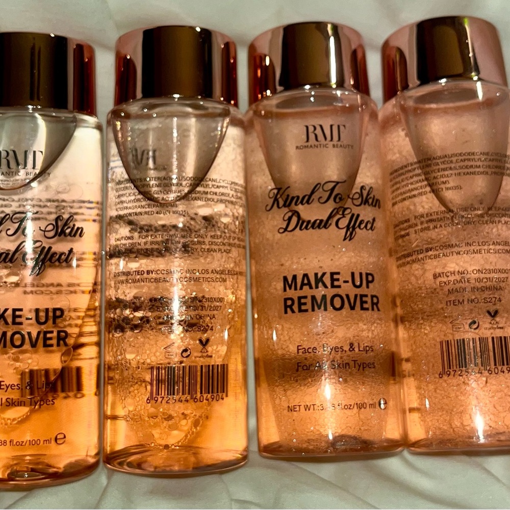 Romantic Beauty/RMT Kind to Skin Dual Effect Makeup Remover - New – 3.38fl oz